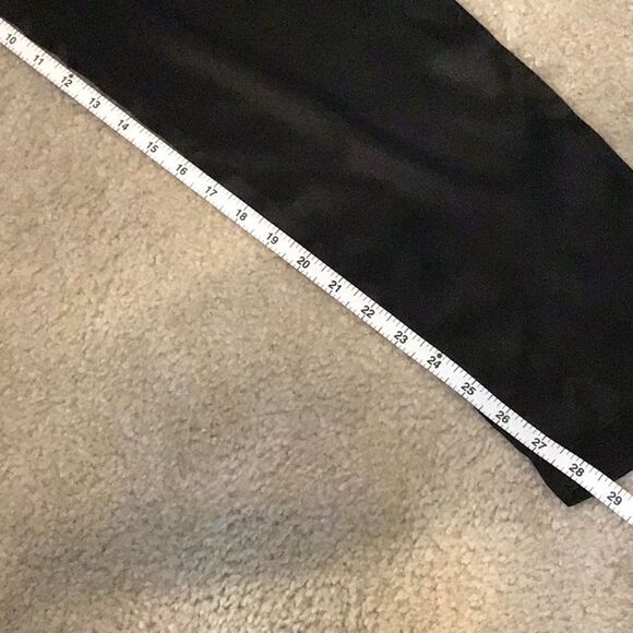 Mary Jo Bruno Neiman Marcus Pants Black Silk Loungewear Elastic Waist Size 12P - Picture 10 of 12
